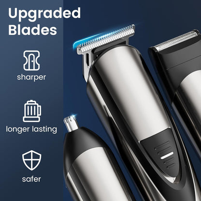 17-Pc Set Hair Clippers Kit